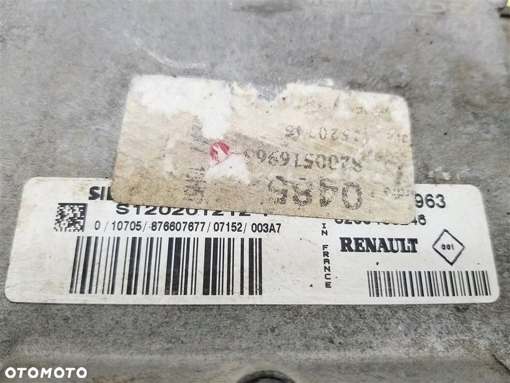 Komputer sterownik silnika Renault Kangoo I 1.2B 75KM 2003-2008 8200516963 - 4