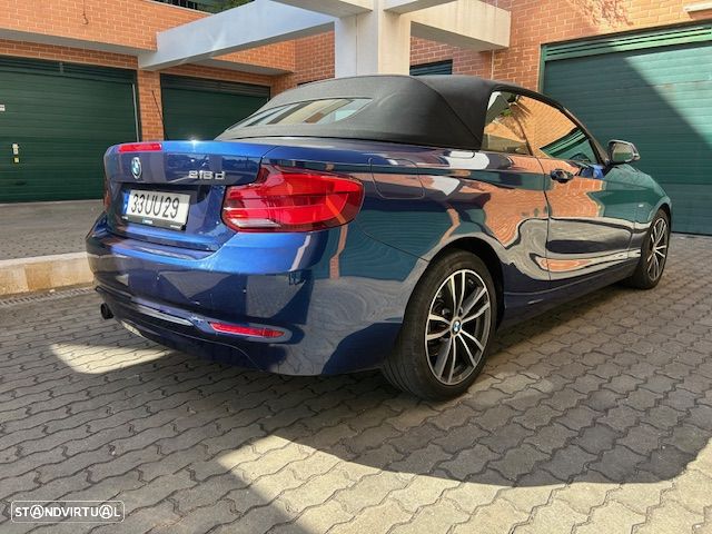 BMW 218 d Cabrio Line Sport - 4