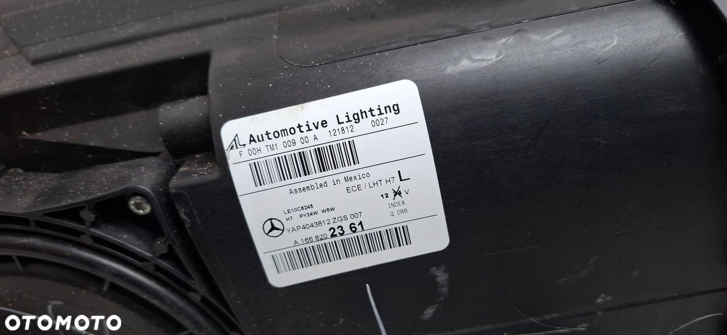 MERCEDES GLS W166 LAMPA REFLEKTOR PRZÓD PRZEDNI IDEALNY ZWYKŁA EU - 9