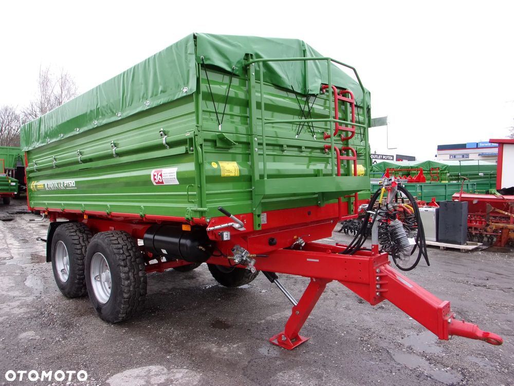 Pronar Przyczepa TANDEM paletowa Pronar PT512 -12t, PT510 -10t;  Ursus T-042 tandem 7-ton z mechanizmem trójstronnego wywrotu - 11