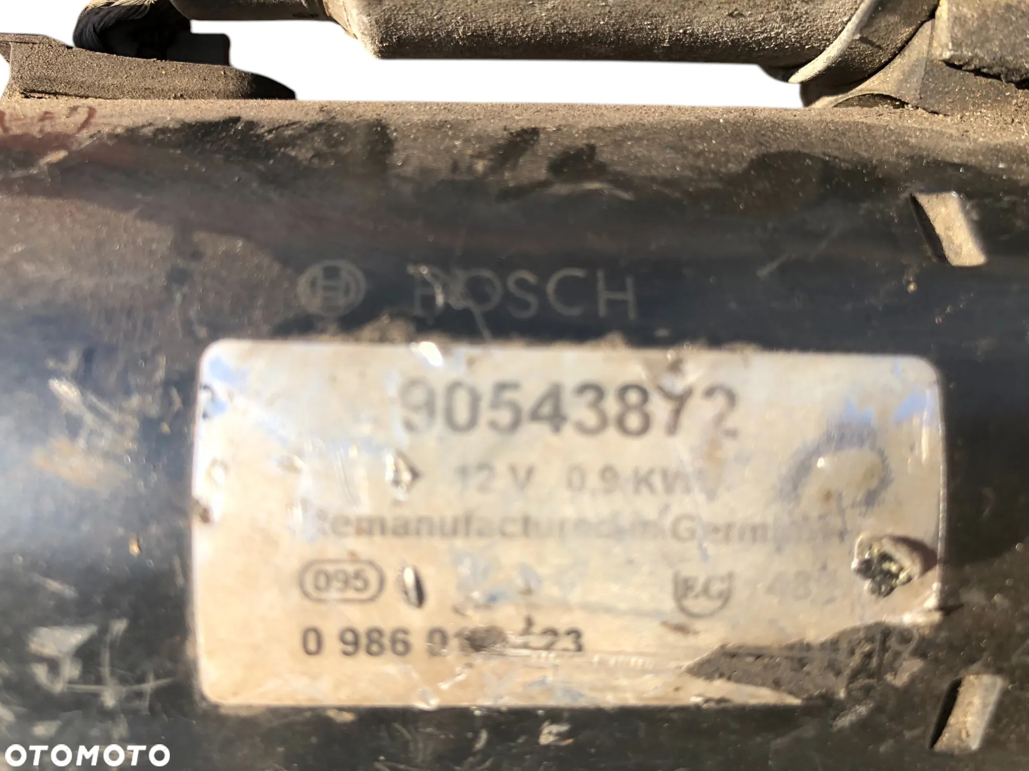 Rozrusznik 12V 90543872 Opel Astra G II Vectra Corsa C 1.6 Benz 1005831153-Gwarancja Wysyłka Montaż - 2