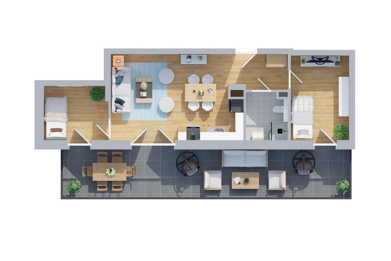 Lokal z potencjałem usługowym i inwestycyjnym | 50 m² + taras 28 m² - Pełny obrazek: 5/17