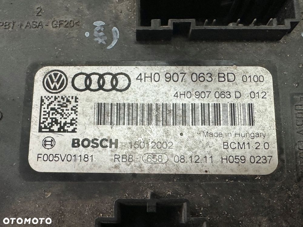 4h0907063bd cayenne vw touareg 7p moduł bordnetz - 3