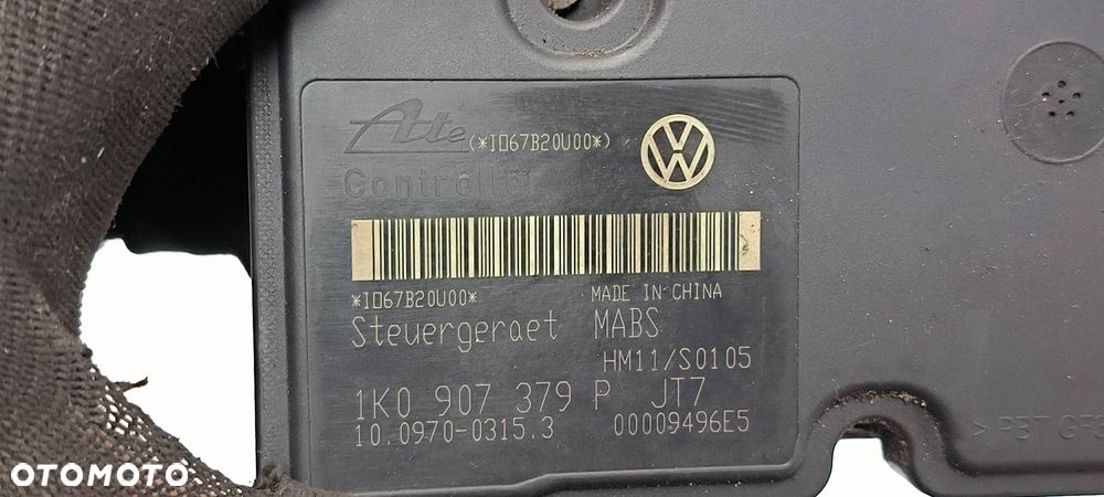POMPA ABS HAMULCOWA VOLKSWAGEN CADDY III 1K0907379P - 4