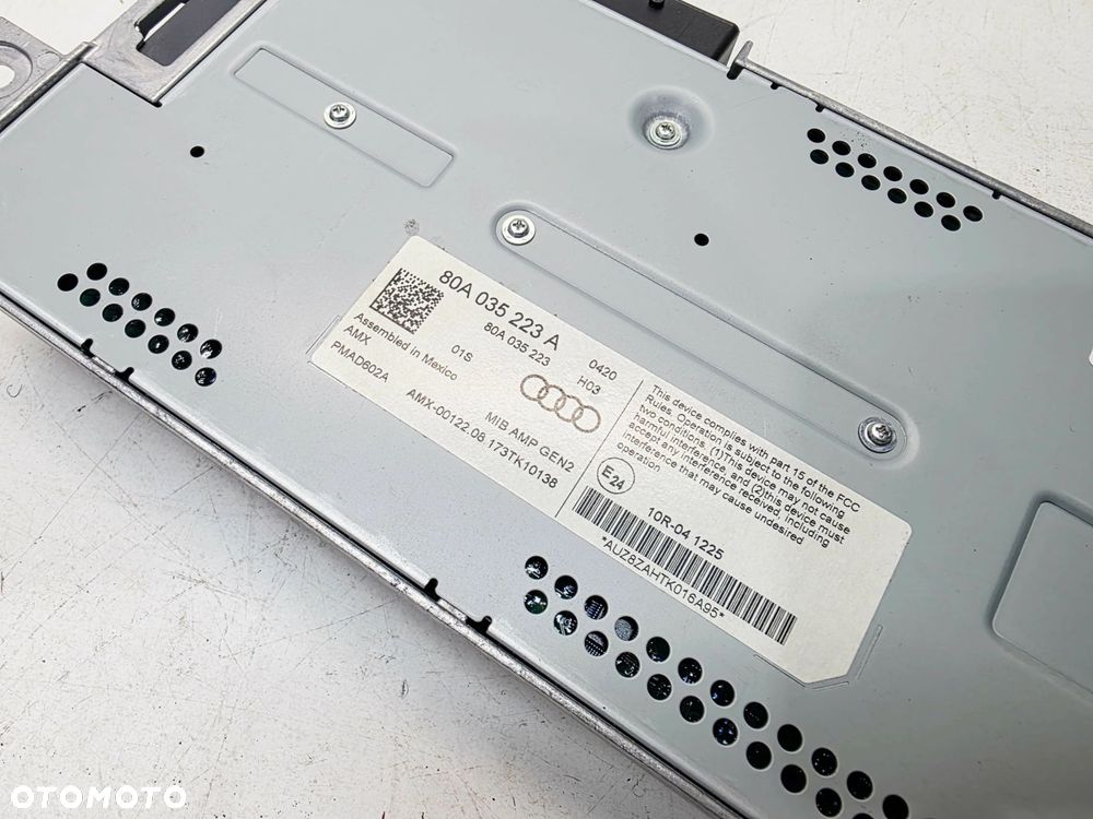 WZMACNIACZ RADIA BANG & OLUFSEN AUDI Q5 FY 80A035223A - 7