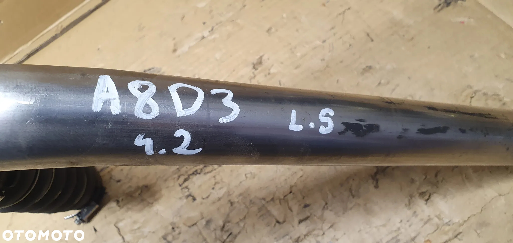 Przewód rura intercoolera Audi A8 D3 4.2 TDI 057145957H - 8