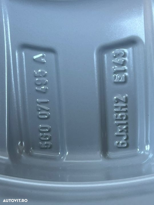 vând jante originale noi ptr Volkswagen Passat,Golf 5,6,7 si 8 pe 15” - 5