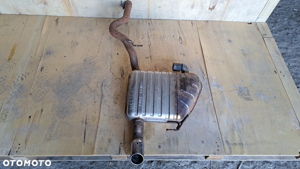 Jaguar F Pace HK83 tlumik uklad wydechowy wydech koncowka tlumika Lewa Lewy - 2