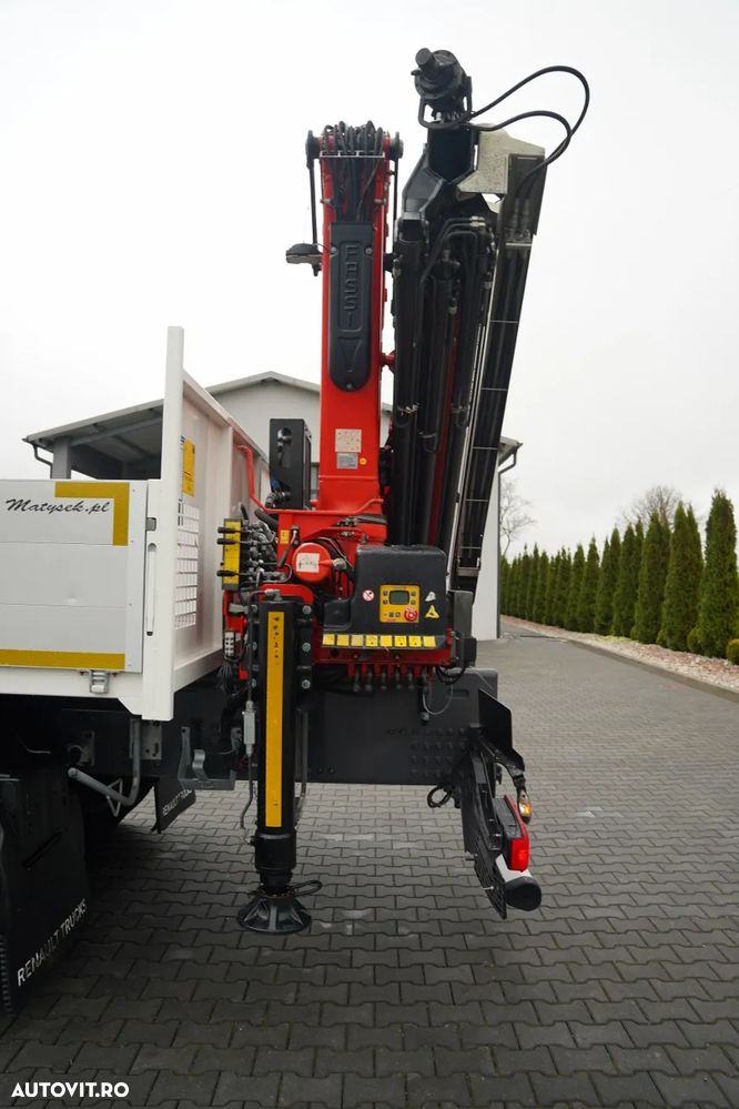 Renault C 380 / 6x4 / LIVRARE 6,7 m / + HDS FASSI F215A / MAX 5.600 KG / ROTATOARE / ANVELOPE 100% / EURO 6 - 19