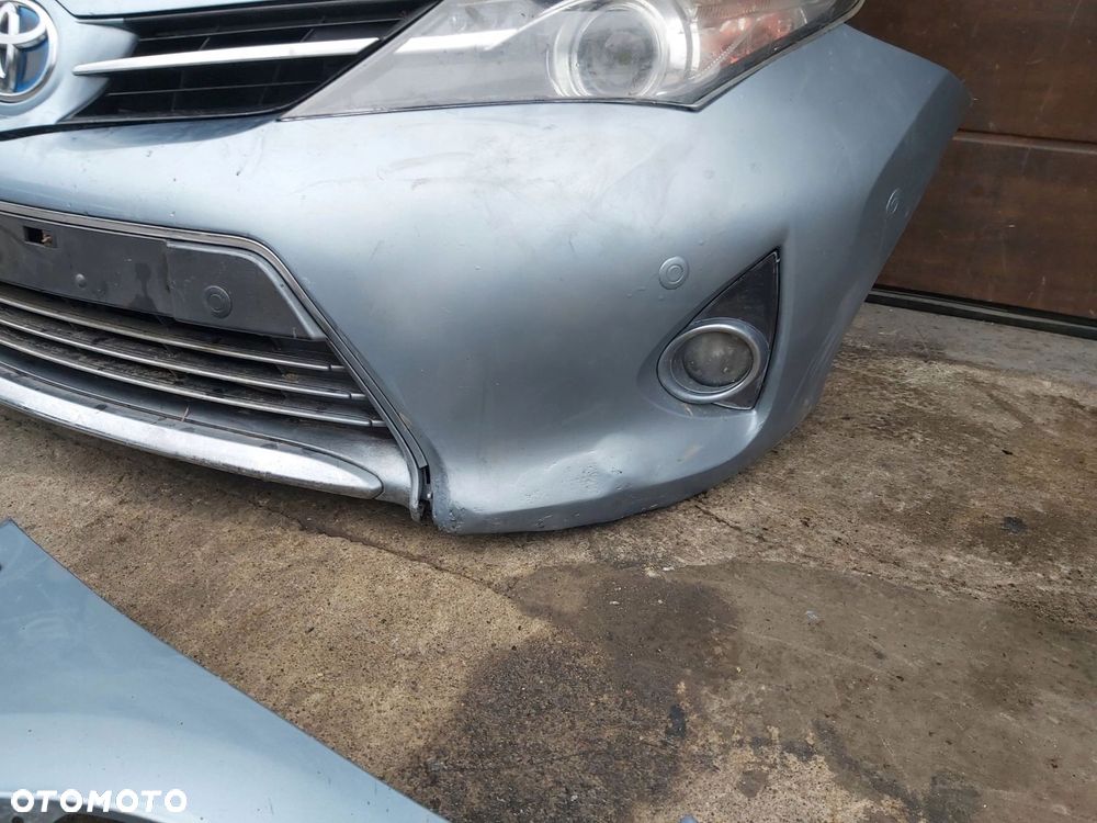 Toyota Auris II zderzak maska przód błotnik chłodnica pas przedni 1.8 HYB - 11