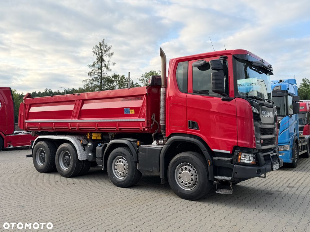 Scania Bordmatic MEILLER SCANIA R450 XT z Niemiec 8x4 wywrotka 3 Stronna 2020 - 22