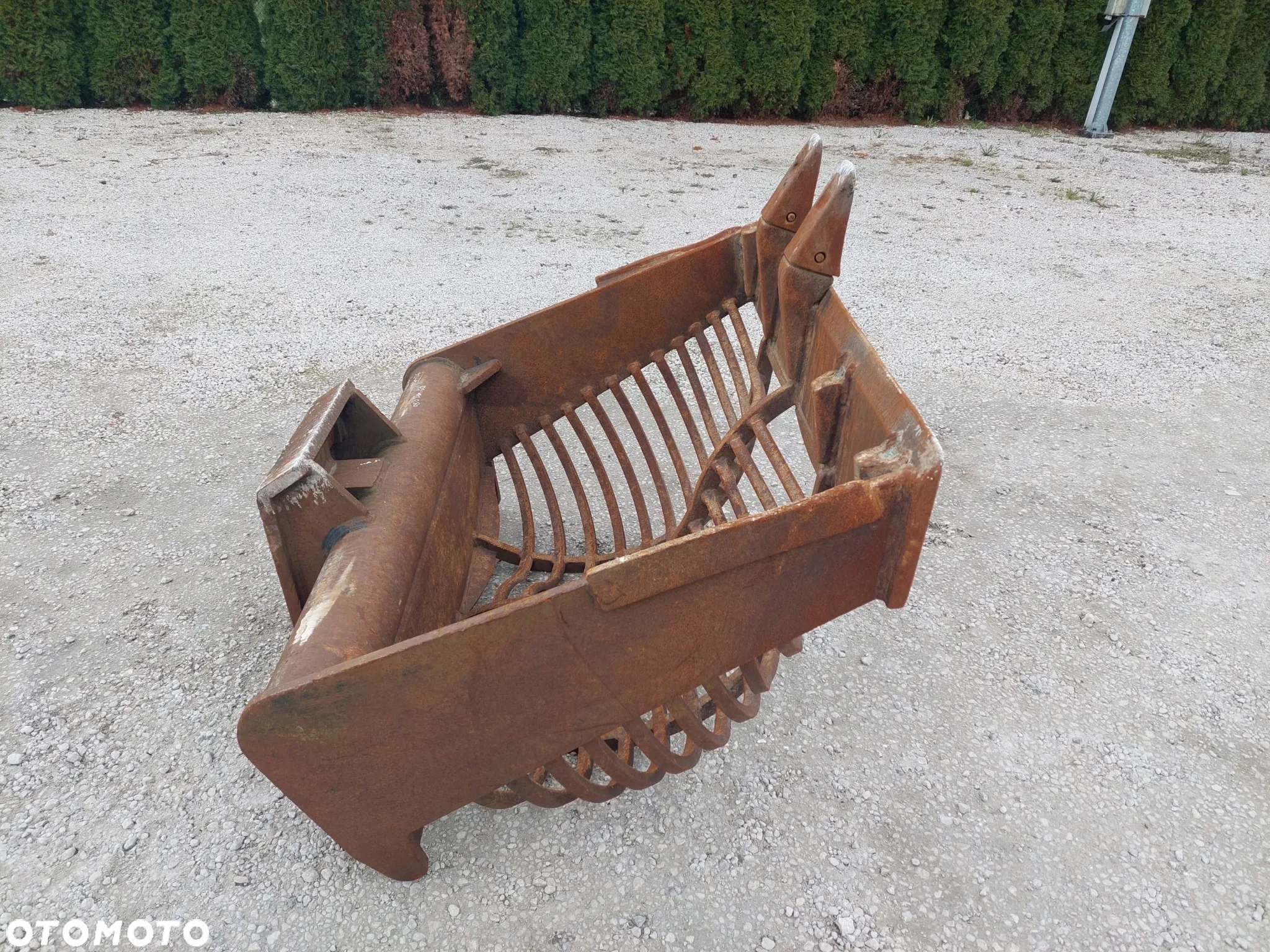 Łyżka ażurowa 130 cm przesiewowa do przesiewania przesiewająca na szybkozłącze Nado SK 15 20 Komatsu PW PC koparki 130 138 140 148 160 180 210 - 4