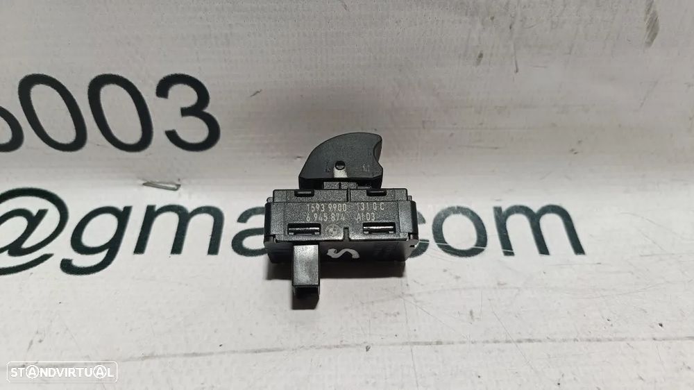 BOTÃO INTERRUPTOR VIDRO VIDROS BMW SERIE 1 E81 61316945874 6945874 ELEVADOR COMUTADOR SWITCH E82 E87 E87 LCI E88 SERIE3 E90 E90 LCI E91 E91 LCI E92 E93 X1 E84 X5 E70 E70 LCI C6 E71 E72 HYBRID Z4 E89 - 3