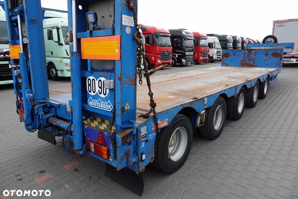 Nooteboom NISKOPODWOZIE / DMC: 80 000 KG / 5 OSI / OSIE SKRĘTNE / NAJAZDY HYDRAULICZNE - 14