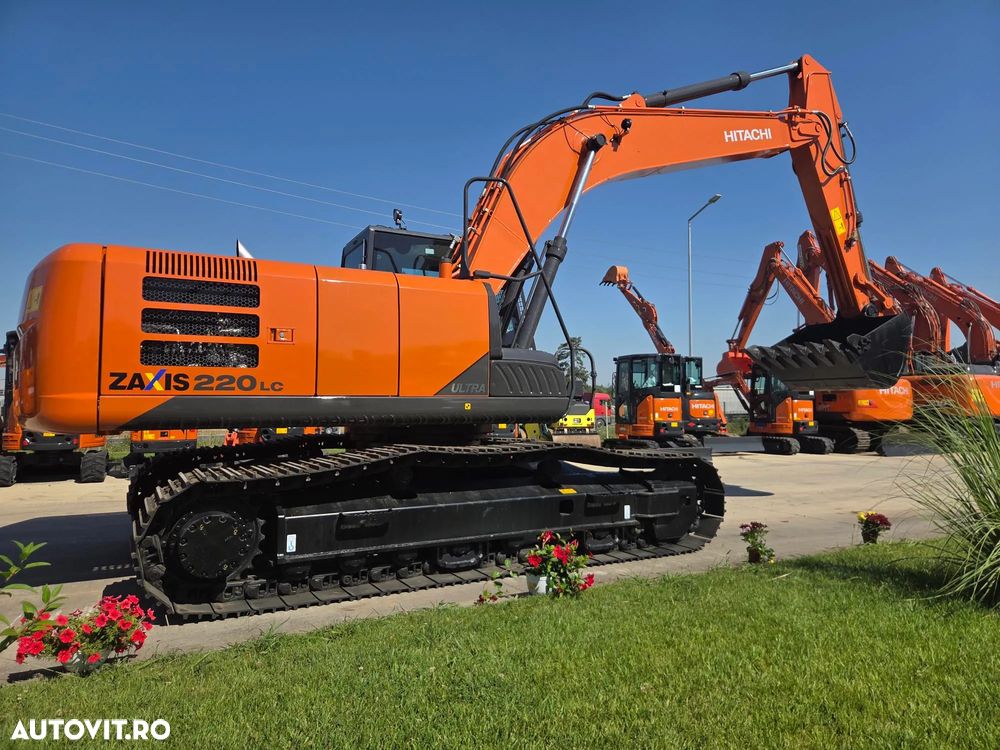 Hitachi ZX220, 22tone, 2026, 7ore, cupa 1,3mc, adancime sapare 7m, latime 2,99m, inst picon pe brate, Aer cond, computer in lb romana, produs in JAPONIA, posibilitate leasing 5 ani, garanti 1 an-PROMOTIE 109.900 EUR+Tva - 6