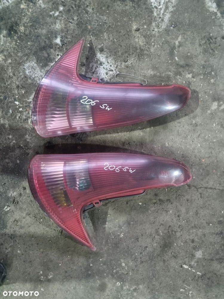 Peugeot 206 sw Lampa tyl