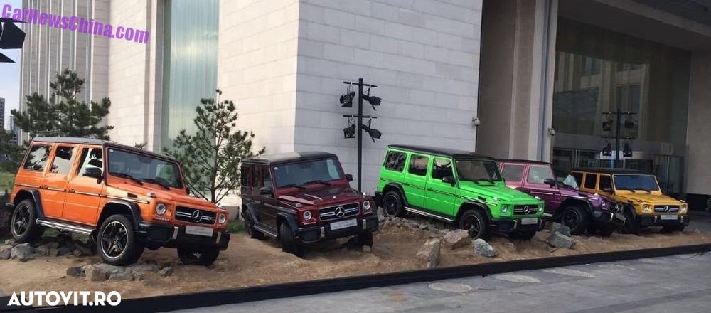 Mercedes-Benz G 63 AMG AMG SPEEDSHIFT 7G-TRONIC Crazy Color - 15