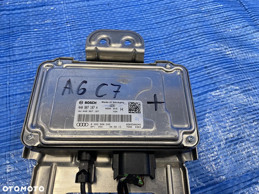 AUDI A6 C7 A7 LIFT MODUŁ STEROWNIK OBRAZU KAMER STEROWANIA KAMERĄ 4H0907107H ORYGINAŁ + - 3