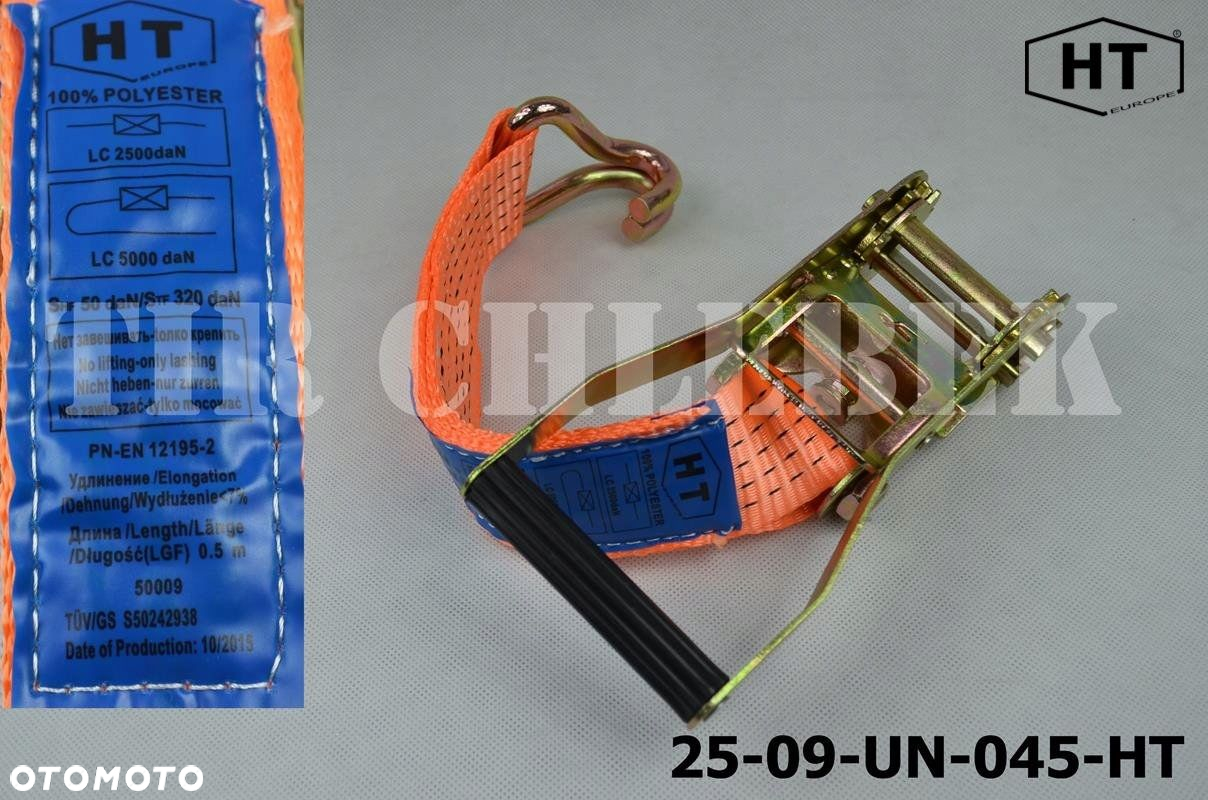 NAPINACZ PASA TRANSPORTOWEGO 320dAN 0,5M/50MM/5T - 2