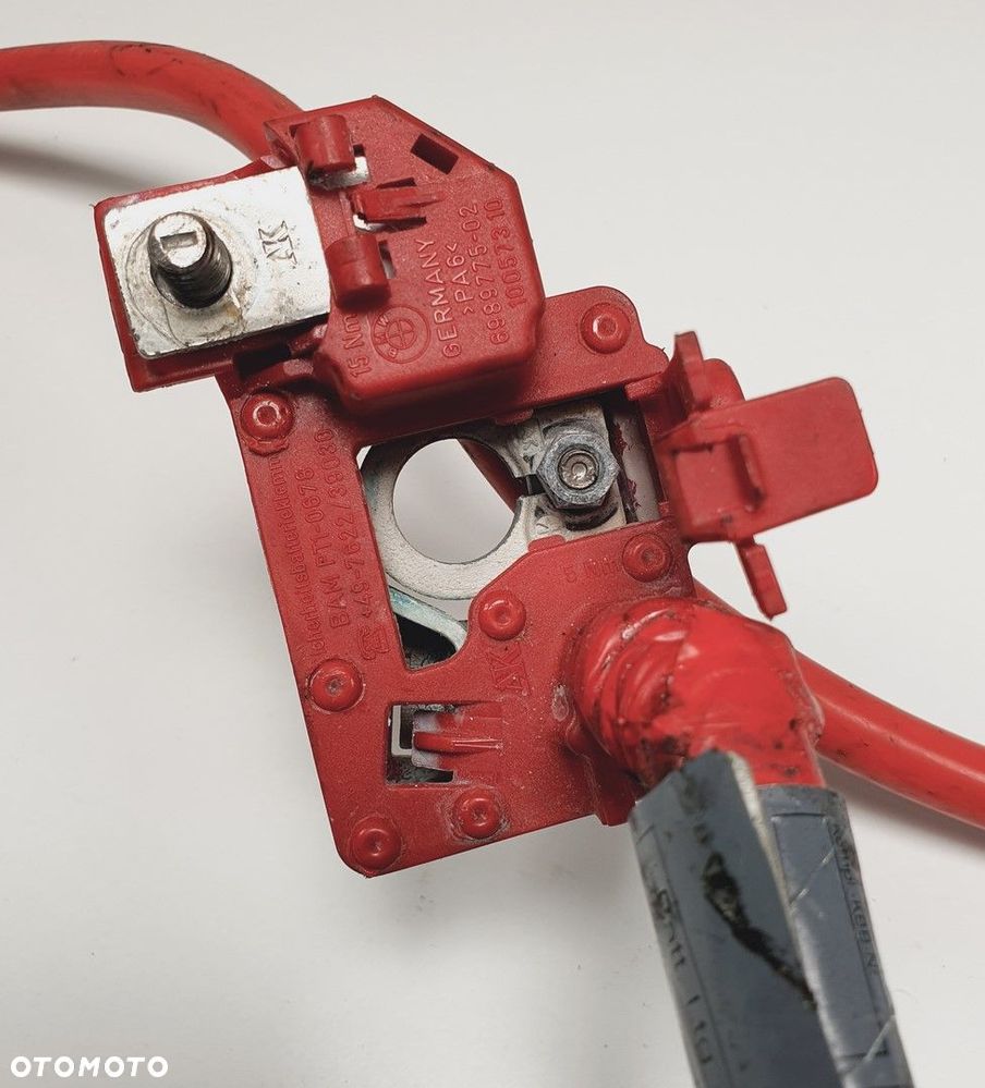 KLEMA PLUSOWA PRZEWÓD BMW 5 F10 6989779 - 2