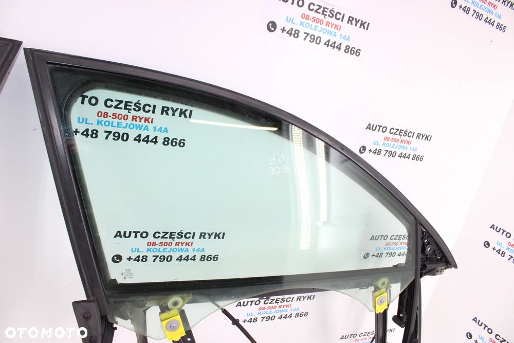 Audi A6 C6 Sedan Ramka Drzwi Szyba Mechanizm Przód - 3