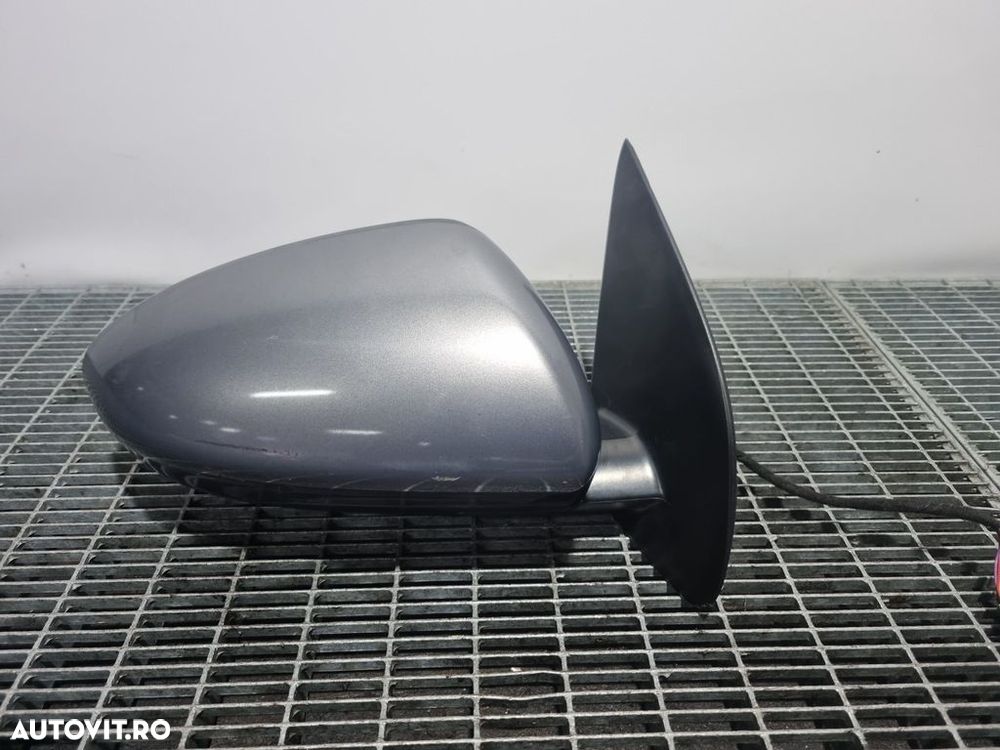 Oglinda dreapta Nissan Qashqai Facelift 2010 - 2013 4 Usi Faded Denim B52 (1432) Cu ... - 1
