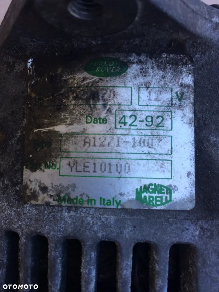 Alternator Magneti Marelli YLE10100 Range Rover 1 I Classic 3.9 V8 - 2