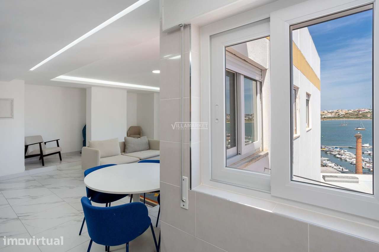 Apartamento T2 Totalmente Remodelado com Vista para o Rio e Mar situad - Grande imagem: 5/29