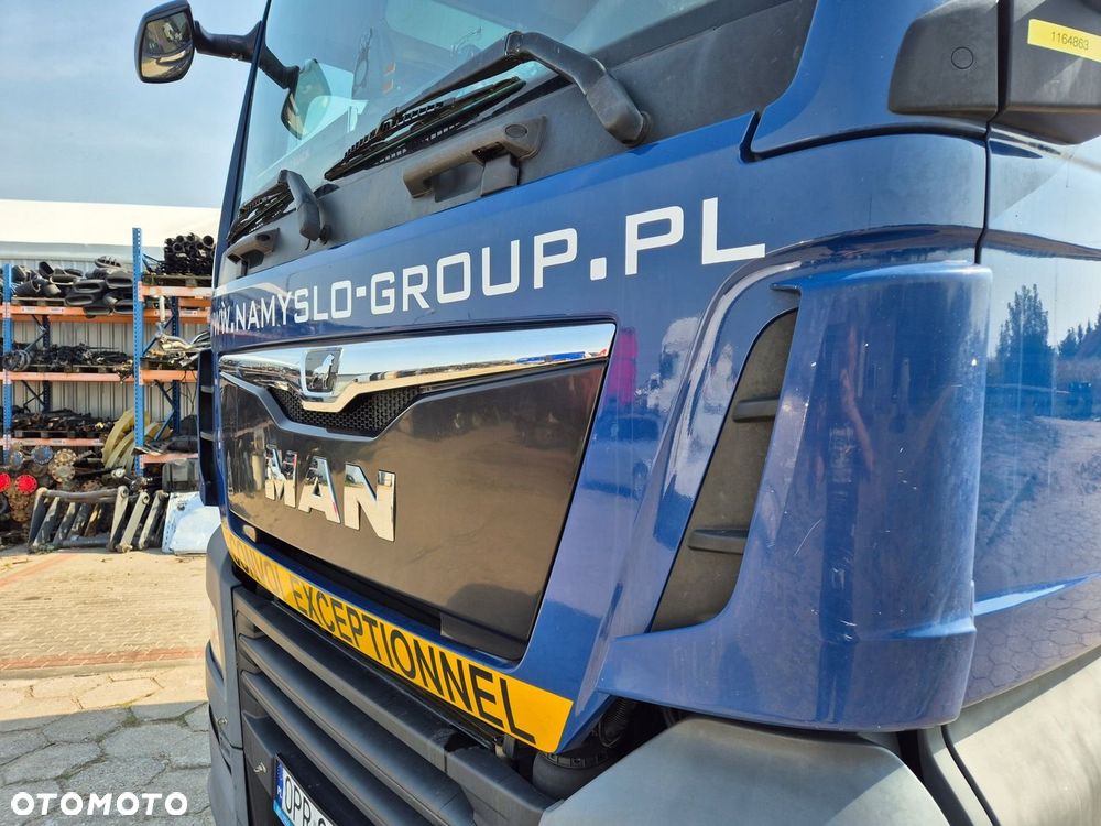 MASKA ATRAPA GRILL KOMPLETNA NIEBIESKA MAN TGX EURO 6 LIFT 2018 ROK - 2