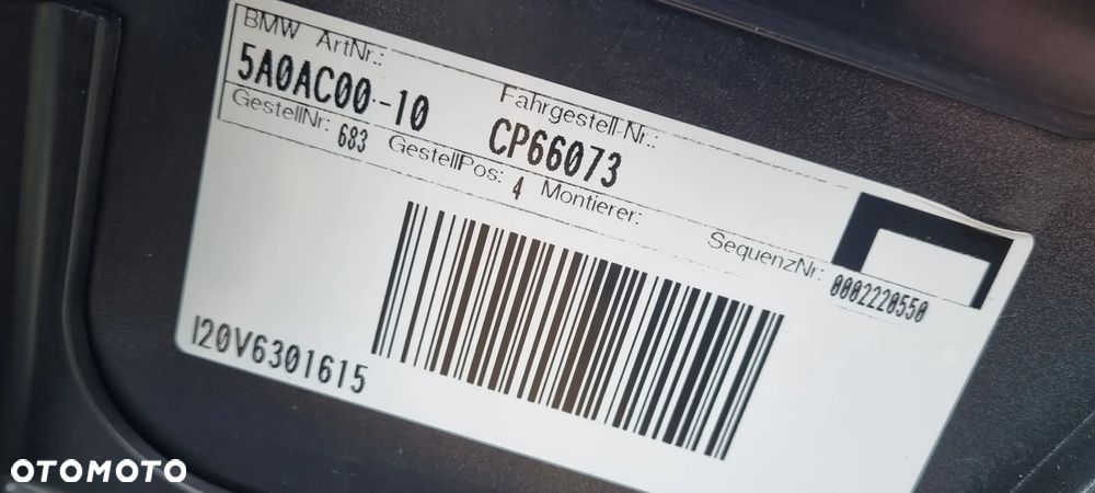 BMW IX i20 M-PAKIET zderzak przód oryginał MC189 - 16