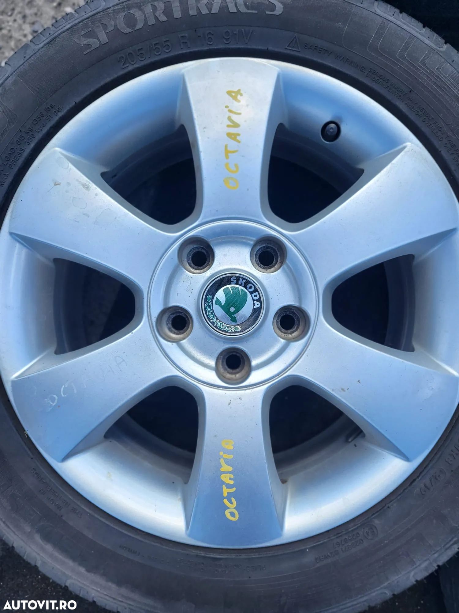 Vindem Jante aliaj Skoda Octavia 205/55R16 - 1