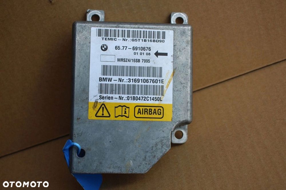 Moduł sensor poduszek AIRBAG BMW 5 e39 6910676 - 1