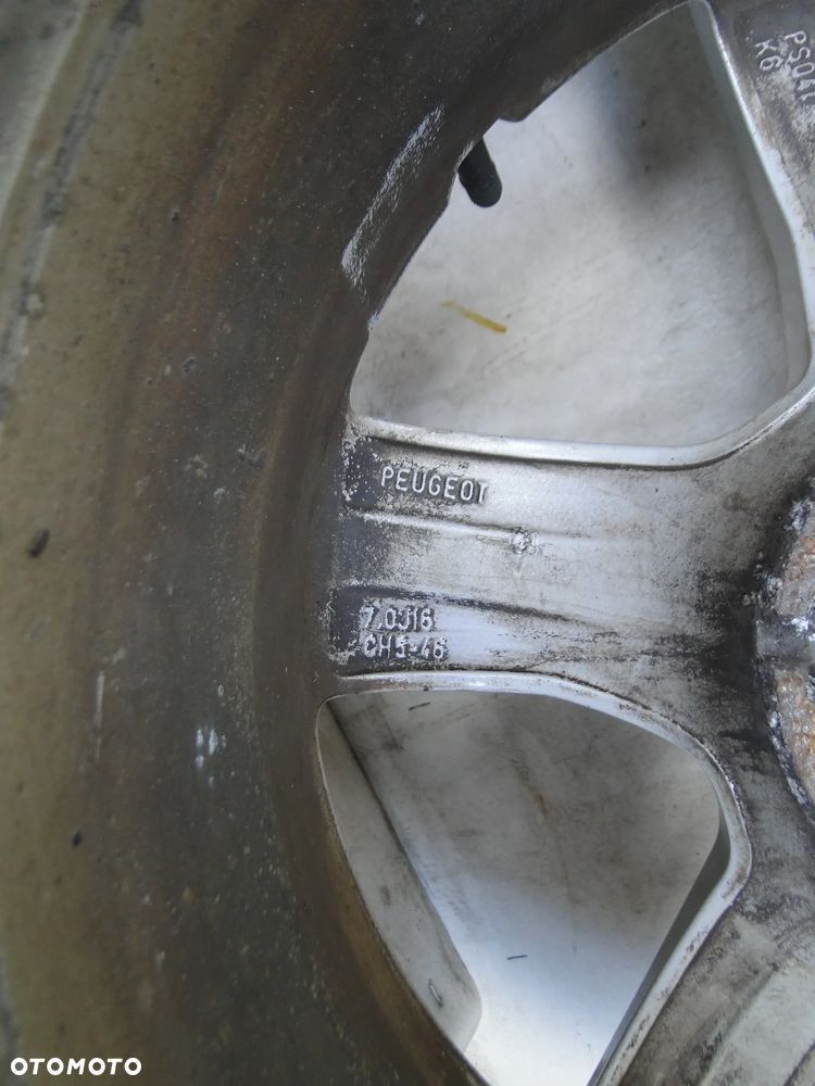 PEUGEOT CITROEN FELGA FELGI ALUMINIOWE OPONY 7x16 ET-46 215/60R16 - 31