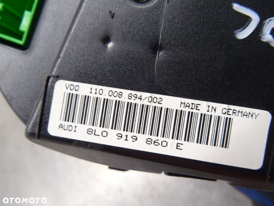 AUDI A3 8L 96-99 HB 5D LICZNIK ZEGAR ZEGARY 8L0919860E - 5