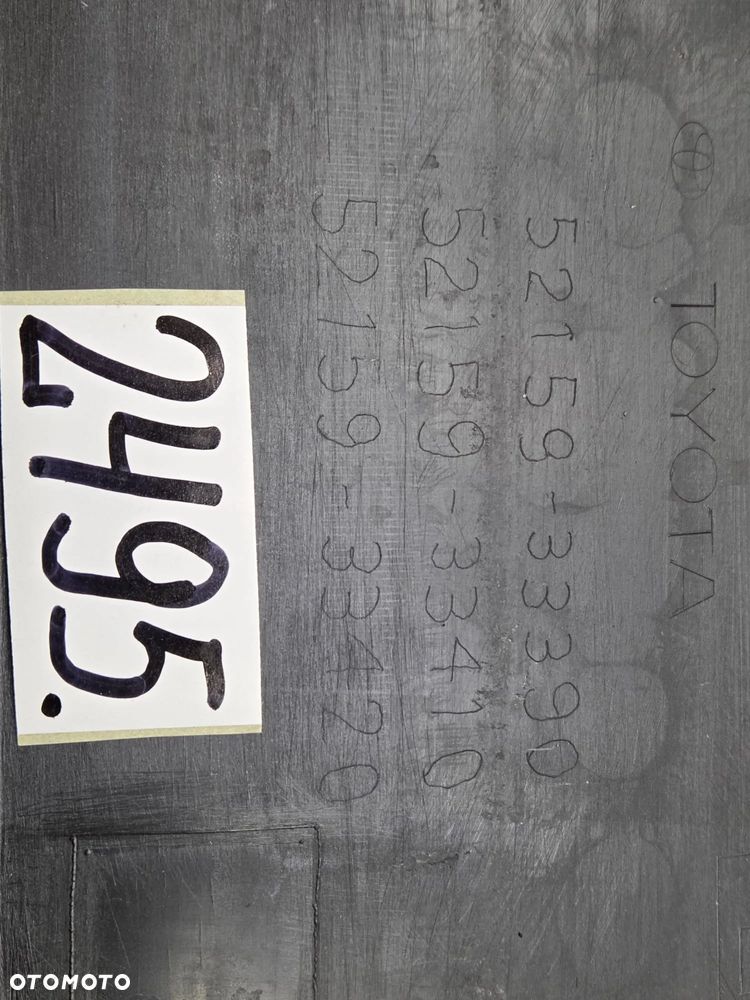 Toyota camry VIII 8 od 18r 5215933959 4xpdc zderzak tył tylny - 6