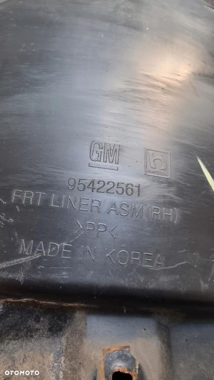 Nadkole prawy przód przednie Opel Mokka A 95422561 - 6