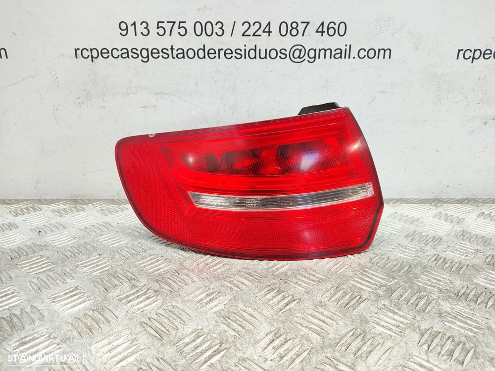 Farolim traseiro trás esquerdo LED original Audi A3 8P 8PA Sportback Facelift Fase 3 - 3
