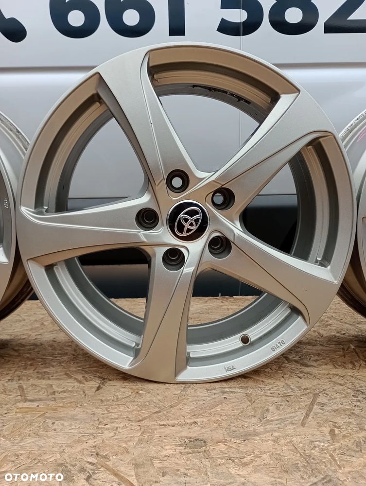 FELGI ALUMINIOWE 5x114 R17 7J ET40 TOYOTA AURIS AVENSIS CAMRY C-HR COROLLA YARIS MIRAI PICNIC PREVIA PRIUS PRIUS+ RAV4 VERSO - 5