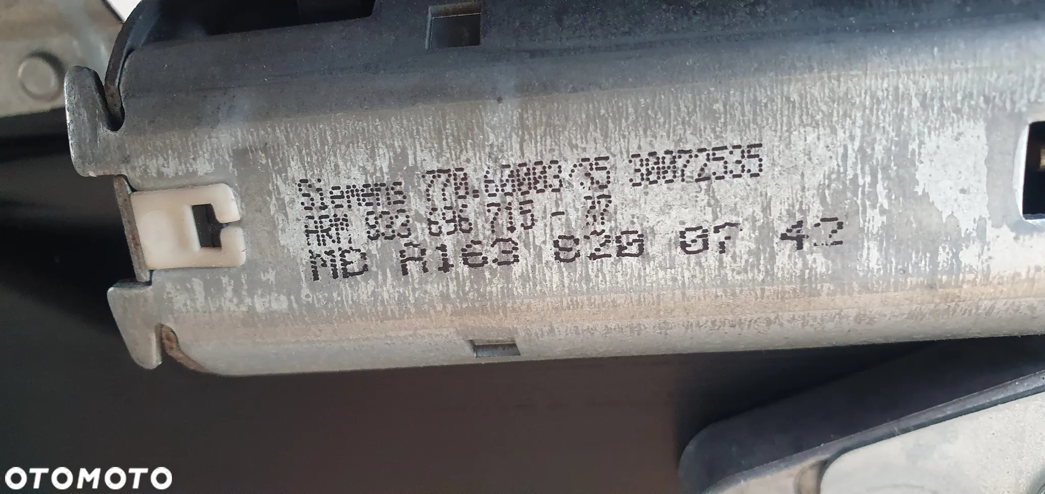 Szyberdach silniczek kompletny Mercedes ML W163 A1638200742 A1637801021 - 7