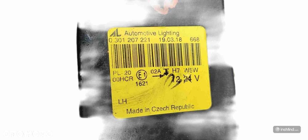 LAMPA LEWA PRZEDNIA PRZÓD LEWY SMART FORFOUR 0301207221 - 4