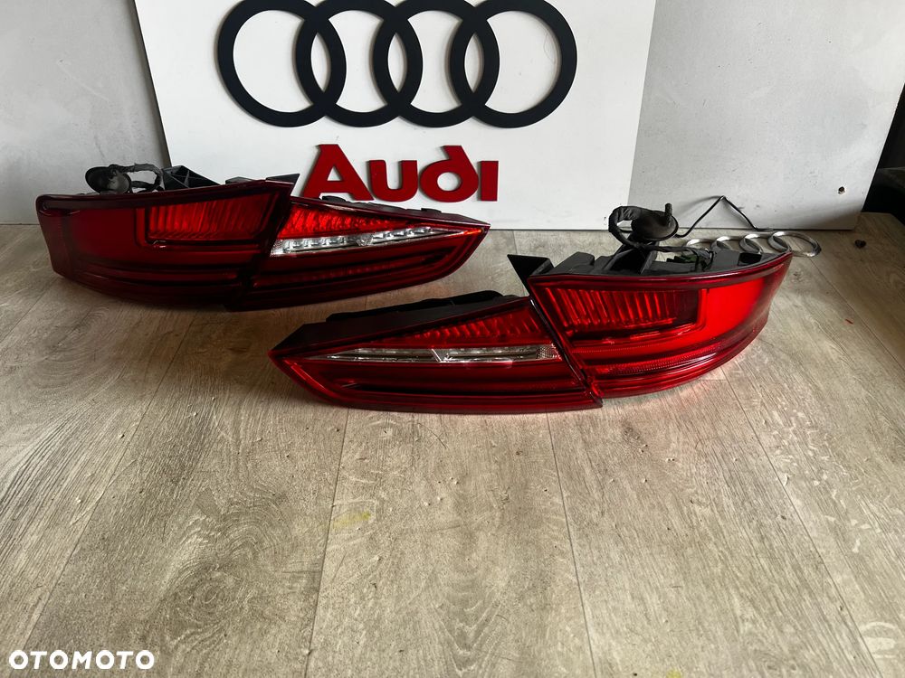 LAMPY TYŁ TYLNE AUDI A3 8V4 LIFT SPORTBACK LED PRAWA LEWA TYLNA LAMPA KOMPLET 8V4945092 8V4945094C 8V4945091 8V4945093C ORYGINAŁ ŁADNE - 1