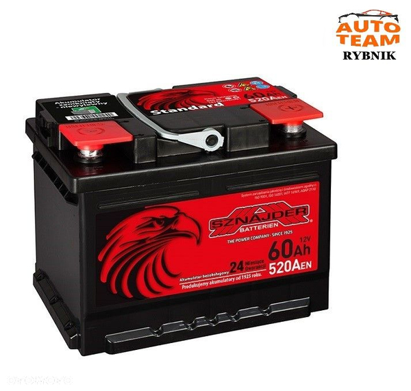 Akumulator Sznajder Standard 12V 60AH 520A