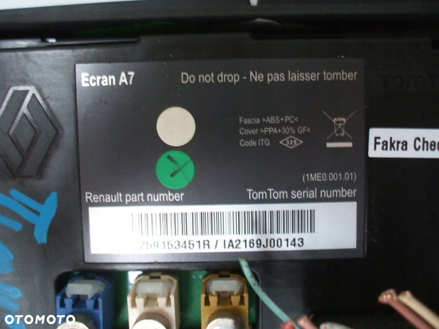 RENAULT MEGANE III RADIO NAWIGACJA WYŚWIETLACZ BLAUPUNKT TOMTOM - 4