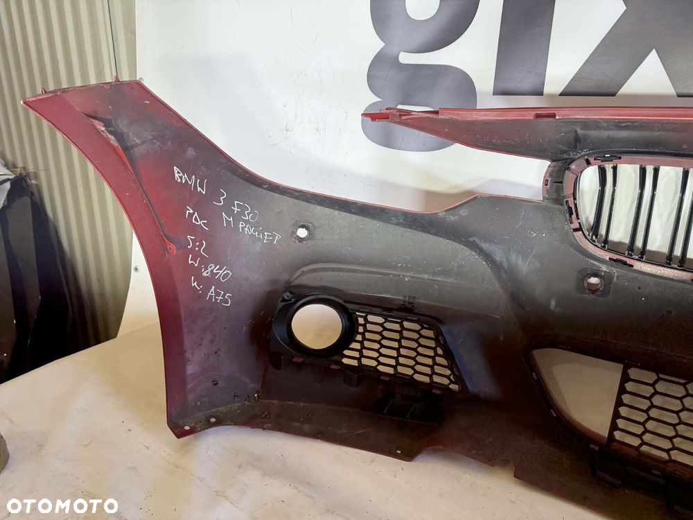 BMW 3 F30 F31 M Pakiet Zderzak Przód Przedni A75 8067873 PDC 2012-2018 - 14