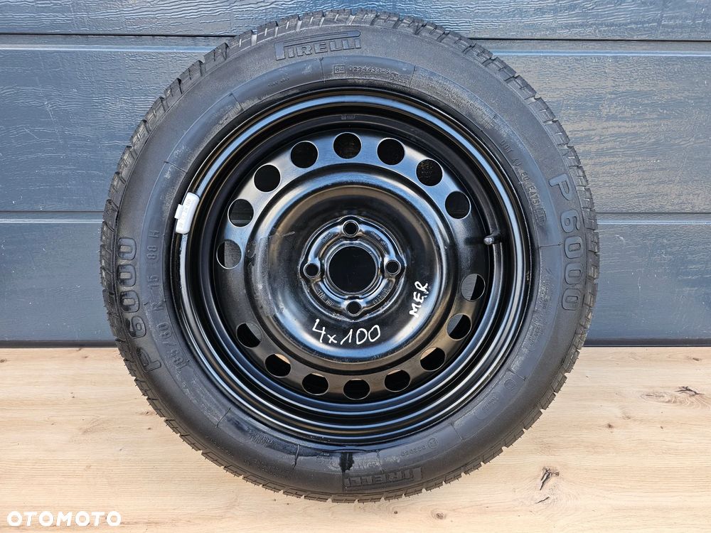 KOŁO ZAPASOWE ZAPAS DOJAZDOWE OPEL ASTRA G H MERIVA A CORSA C D 4x100 ET43 185/60 R15