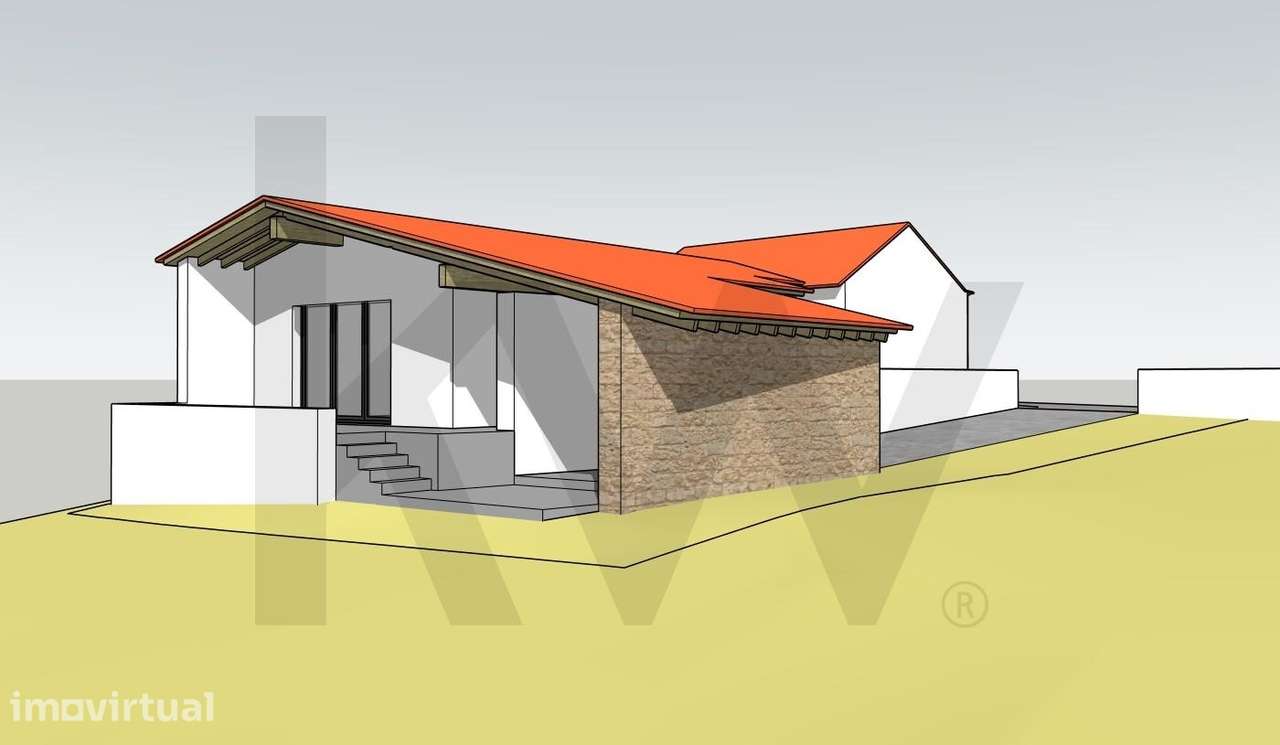 Moradia para Reabilitação com Projeto Aprovado | Lote de 4.200 m2 | Ac - Grande imagem: 3/11