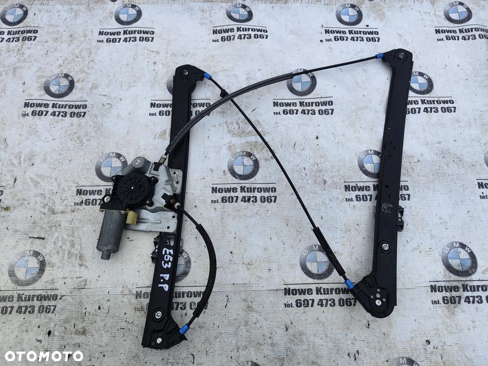BMW E53 X5 Mechanizm podnoszenia szyby prawy przedni przód