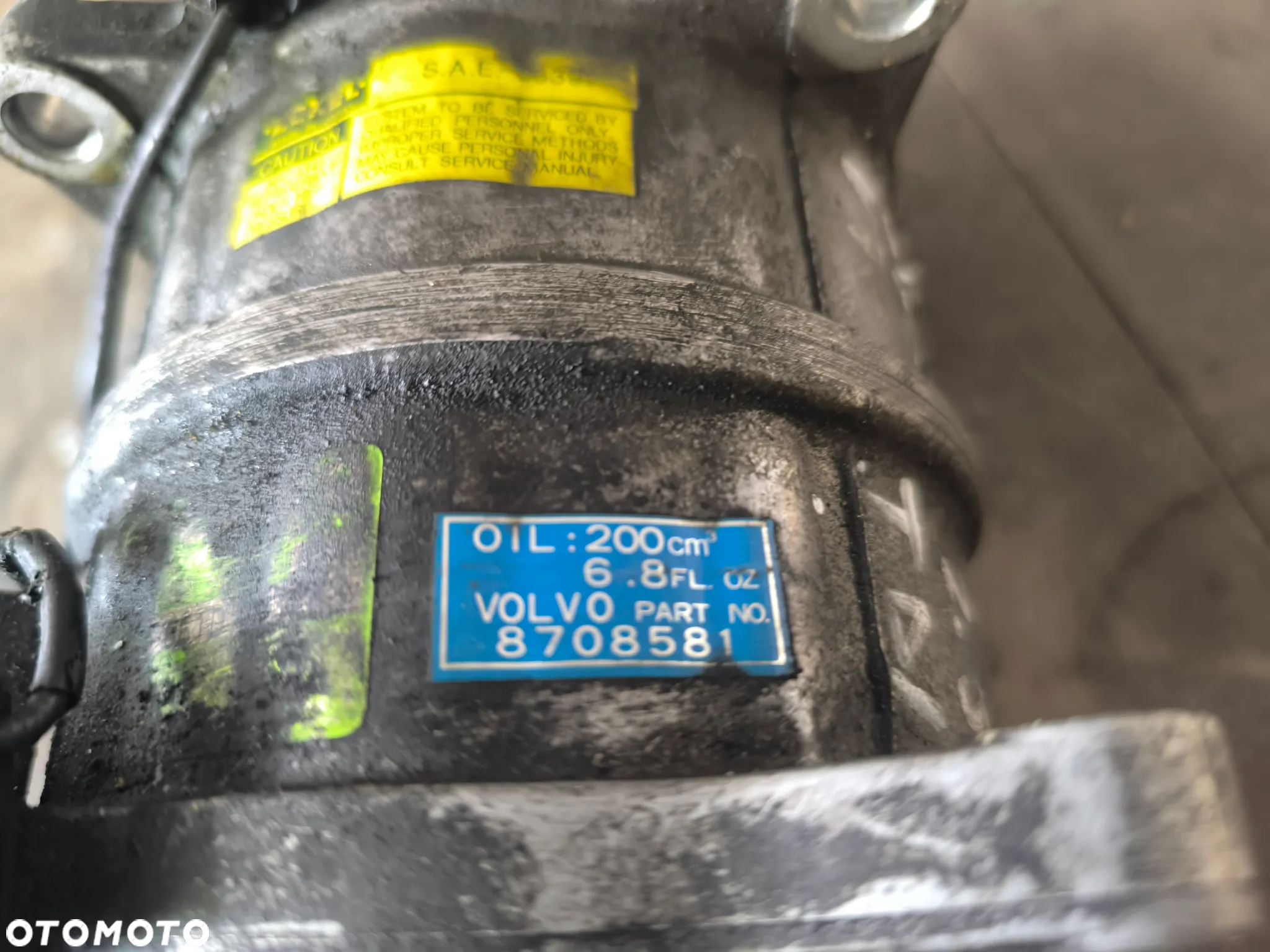 pompa kompresor klimatyzacji volvo V70 2,5TDI - 2