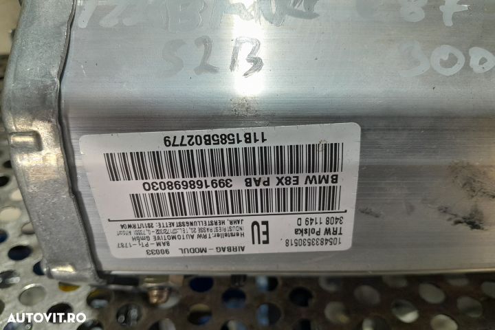 Airbag pasager 34081149D 34081149D BMW Seria 1 E81/E82/E87/E88 [facel - 3