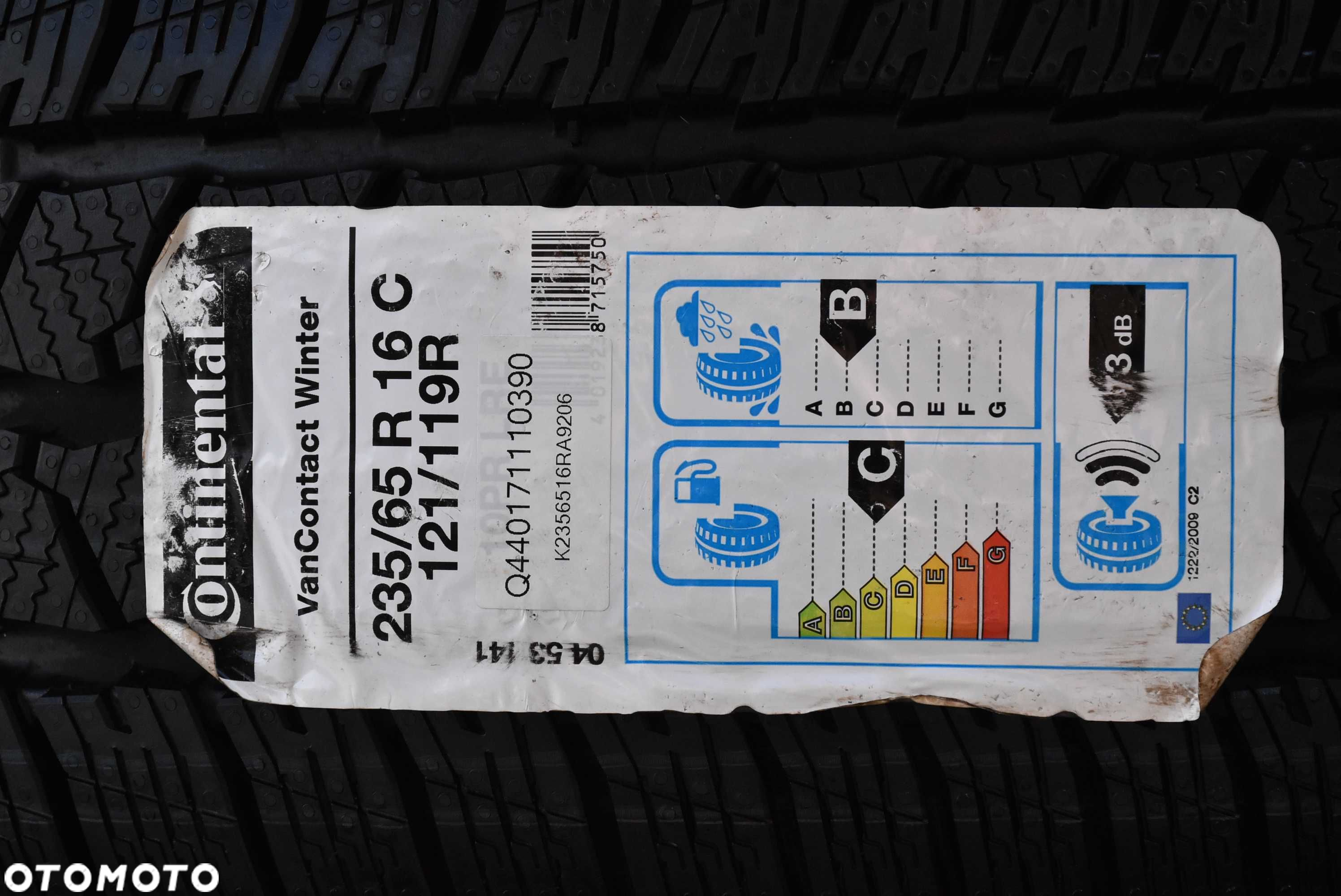 Nowe koła zimowe OEM Mercedes Sprinter W910 W907 W906 16" Conti 2025r - 6